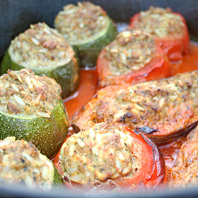 Légumes Farcis-traiteur-restaurant-Côte-d'Azur-Cannes-Antibes-Nice